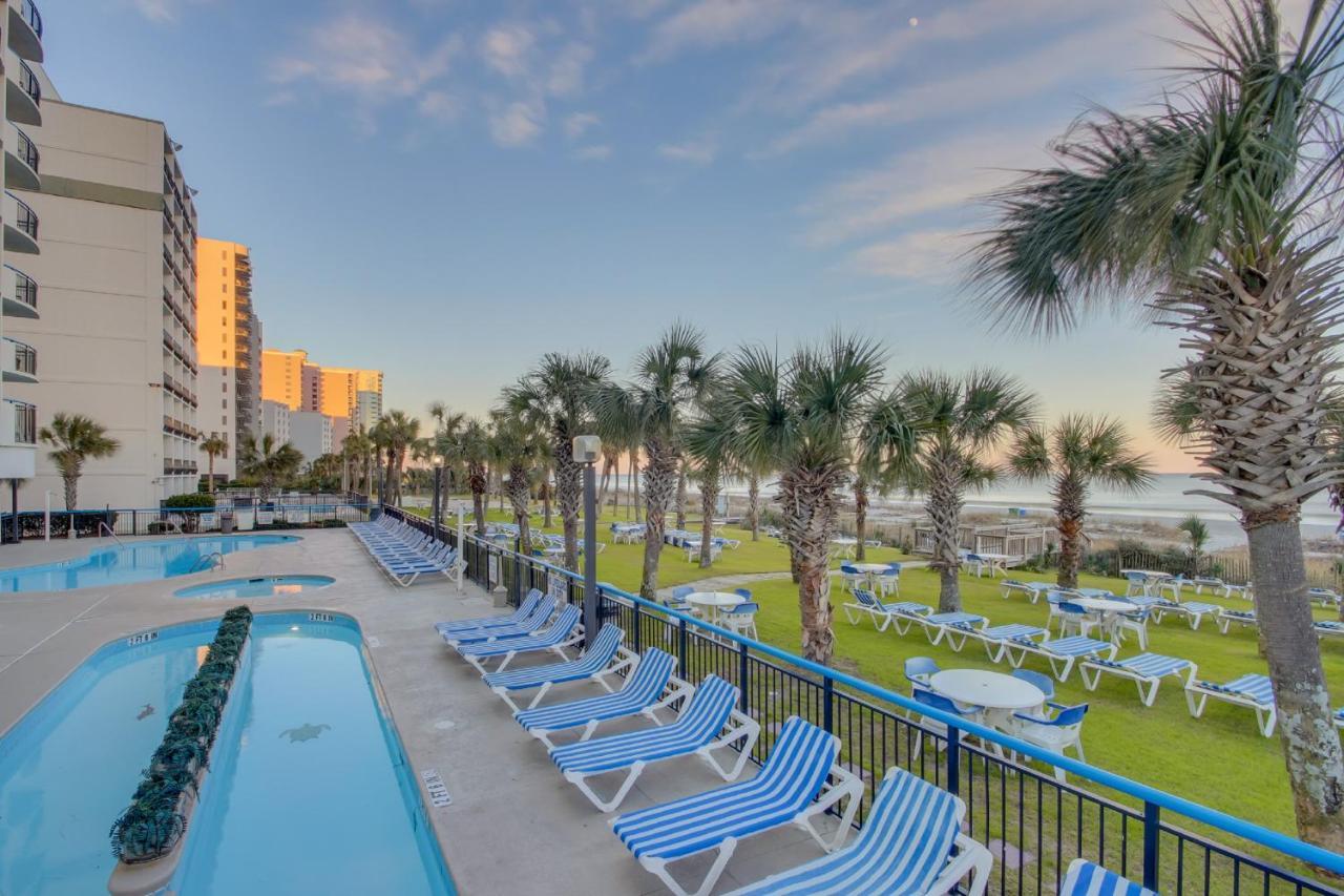 11-Th Floor Oceanfront Beach Resort With Private Balcony 默特尔比奇 外观 照片